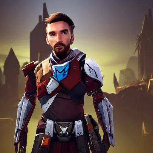 Prompt: twitch streamer Destiny