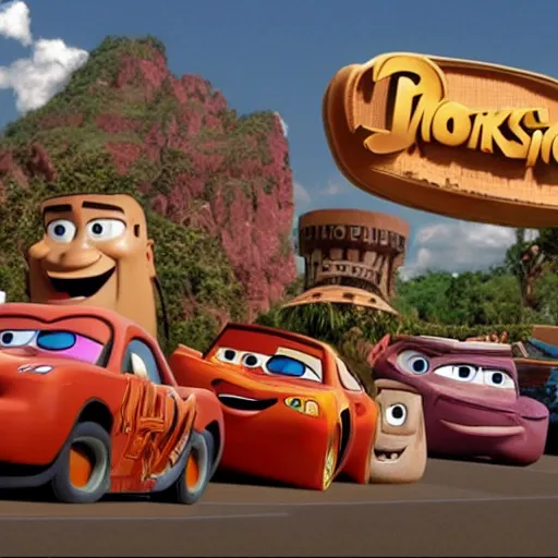 Image similar to Noah's Ark as seen in Disney Pixar's Cars (2006)