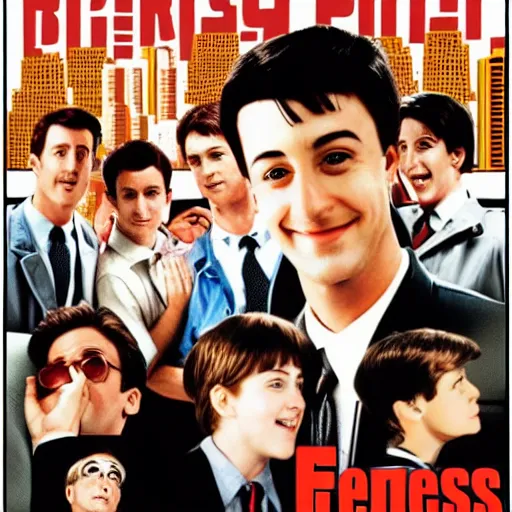 Image similar to ferris bueller movie poster