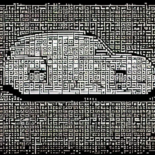 A car, ASCII, by Dr. Seuss, Teslacoil, 1300s, 4k, | Stable Diffusion ...