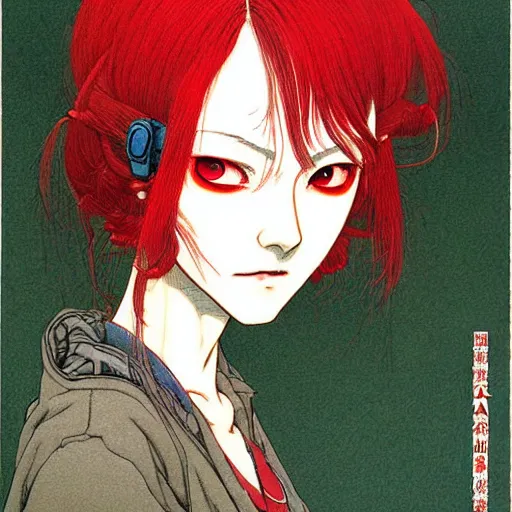 Image similar to prompt : portrait of rogue painted in miyazaki color style drawn by katsuhiro otomo and takato yamamoto, inspired by fables, china doll face, smooth face feature, intricate oil painting, high detail, sharp high detail, manga and anime 2 0 0 0