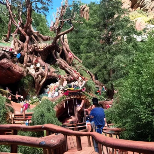 Image similar to Splash Mountain