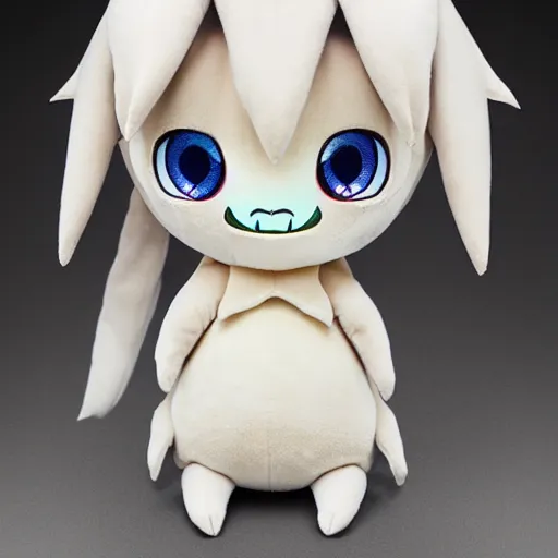 Prompt: cute fumo plush of the lonely creature from the depth of the seas, abyss dweller, chibi, vray