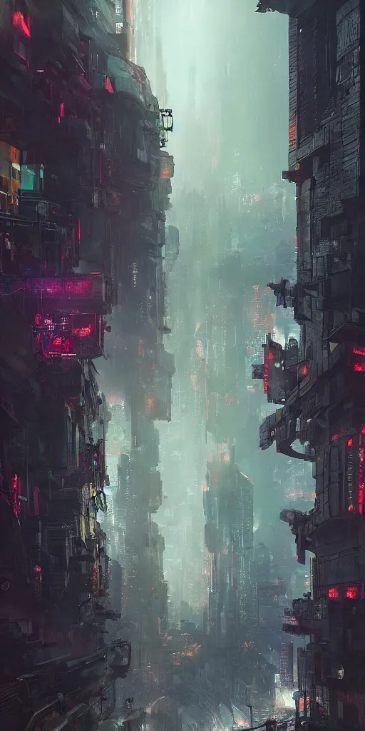 Prompt: cyberpunk kyiv, ukrainian city dystopian cyberpunk with glowing trees, and old soviet buildings, darek zabrocki noah bradley,