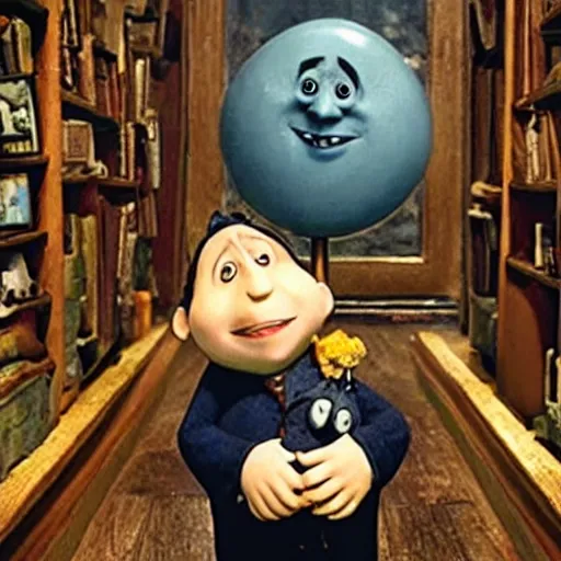 Image similar to A still of Danny Devito in Coraline