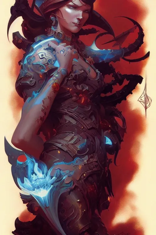 Prompt: tattoo design by kilian eng and andreas rocha and peter mohrbacher and craig mullins