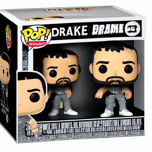 Image similar to Drake as Pop Funko Figure,