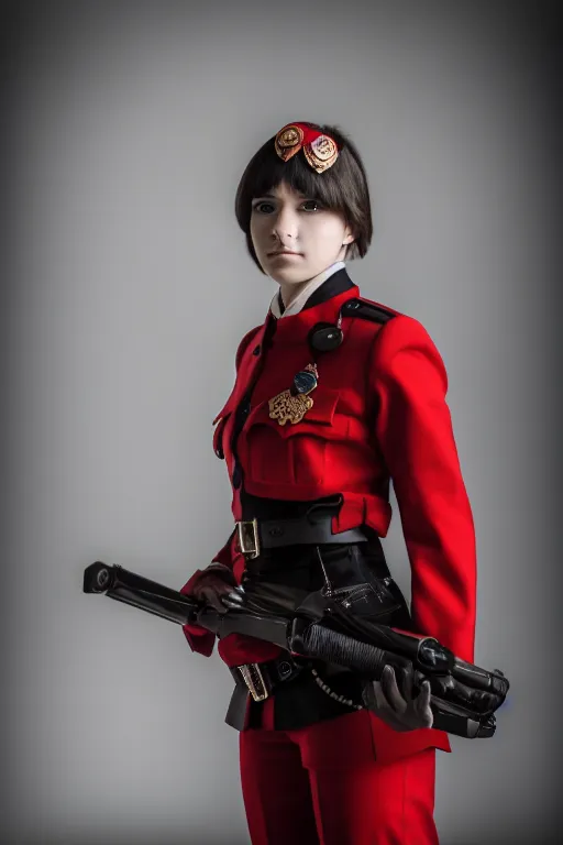 Prompt: a beautiful female guard from oblivion shyly posing on camera, symmetrical, cinematic, elegant, dawn light, real dlsr photography, sharp focus, 4 k, ultra hd, sense of awe