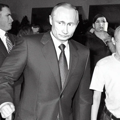 Image similar to vladimir putin as a bully kid.