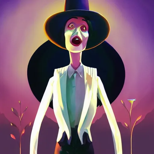 Image similar to face icon stylized minimalist beetlejuice, loftis, cory behance hd by jesper ejsing, by rhads, makoto shinkai and lois van baarle, ilya kuvshinov, rossdraws global illumination