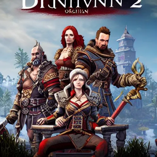 Image similar to divinity original sin 2 movie poster