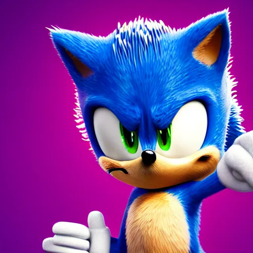 ArtStation - Hyper Sonic - Sonic the Movie + Speed Edit