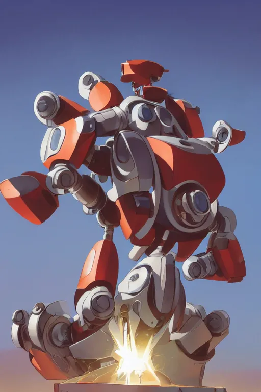 Image similar to metabots medabots medarotto medarot robot minimalist comics sharpen earth defense force tank, behance hd by jesper ejsing, by rhads, makoto shinkai and lois van baarle, ilya kuvshinov, rossdraws global illumination radiating a glowing aura ray tracing hdr