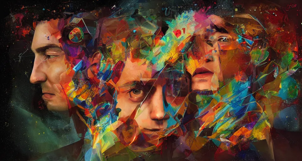 Image similar to the two complementary forces that make up all aspects and phenomena of life, by Sam Spratt