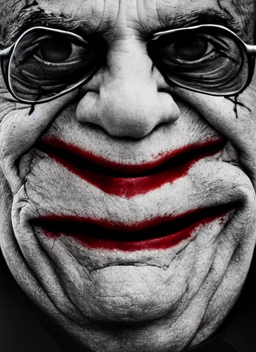 photo of Danny Devito as the Joker by Lee Jeffries, | Stable Diffusion ...