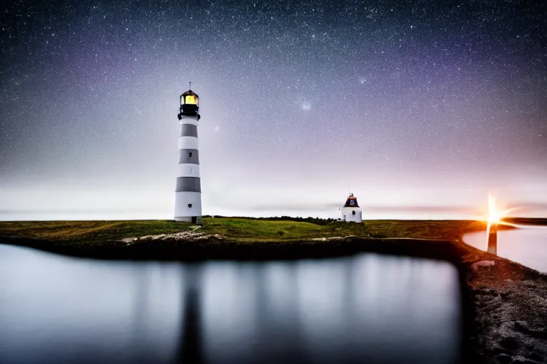 Prompt: photo of Fårö Gotland Norsta Auren in the style of interstellar