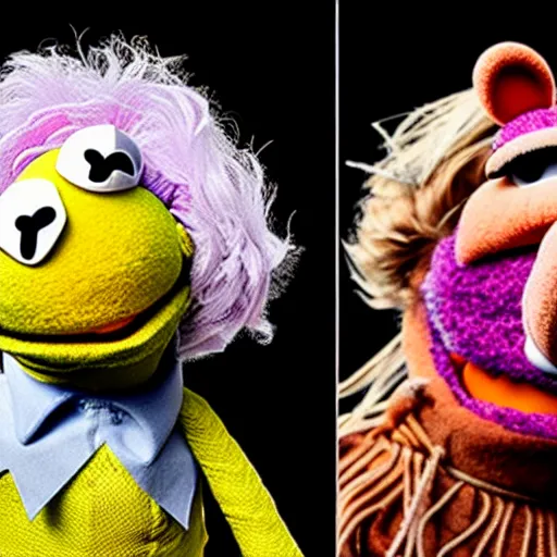 Image similar to studio portrait still of muppet!!!!! boris!!!!!! as a muppet muppet as a muppet, 8 k, studio lighting, key light,