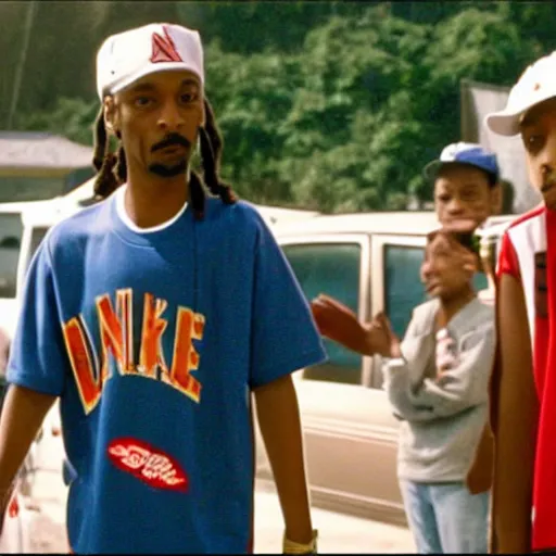 Image similar to a tv still of Snoop Dogg starring as Calvin Cambridge in Like Mike (2002)