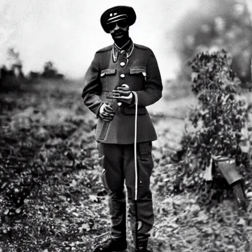 Image similar to snoop dogg as world war 1 soldiers