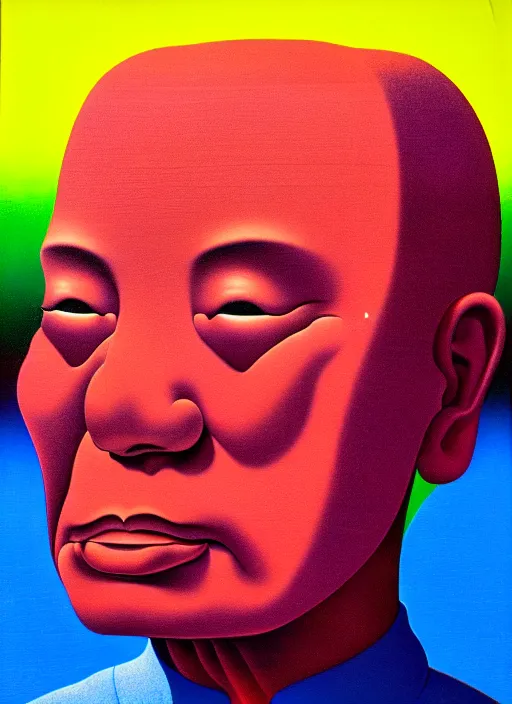 Image similar to insight a men by shusei nagaoka, kaws, david rudnick, airbrush on canvas, pastell colours, cell shaded!!!, 8 k