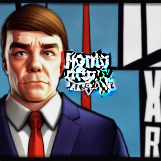 Prompt: mr beast in the gta v loading screen, accurate, detailed