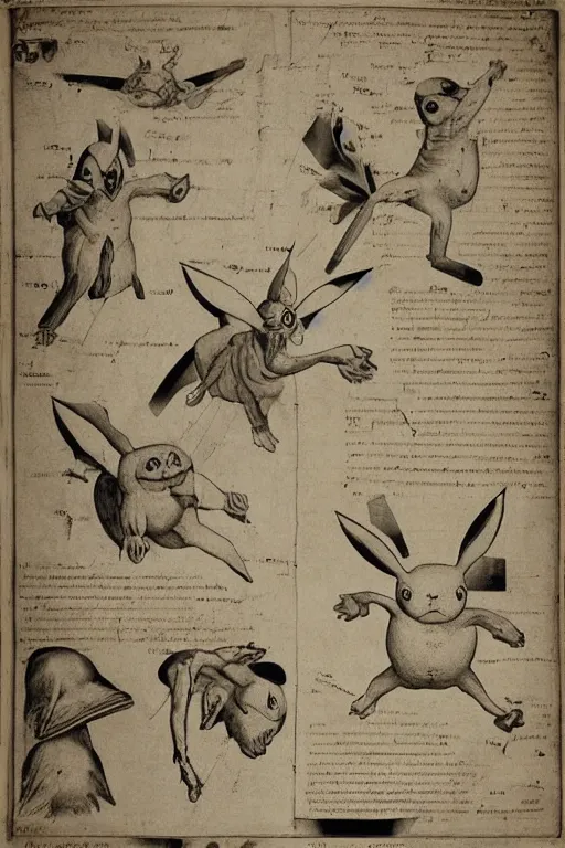 Image similar to 1 7 th century anatomy poster of pikachu, detailed, intricate, elegant, realistic,