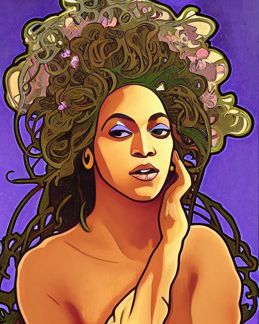 a portrait painting of ( ( ( beyonce ) ) ) in the | Stable Diffusion ...