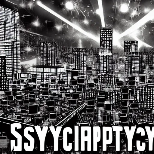 Prompt: synthesizer city, cinematic