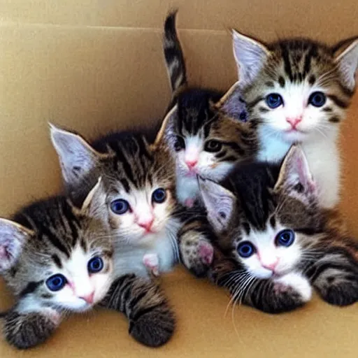 Prompt: cute kittens