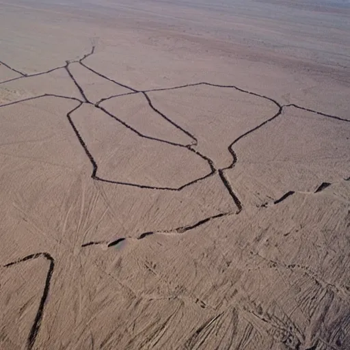 Image similar to nazca lines