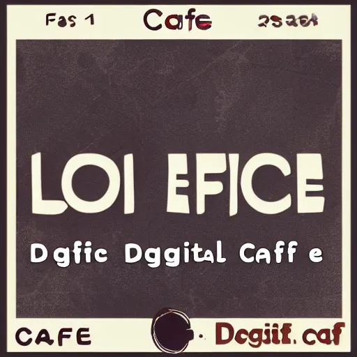 Prompt: lofi digital art cafe