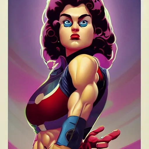 Image similar to lofi shehulk poster, Pixar style, by Tristan Eaton Stanley Artgerm and Tom Bagshaw.