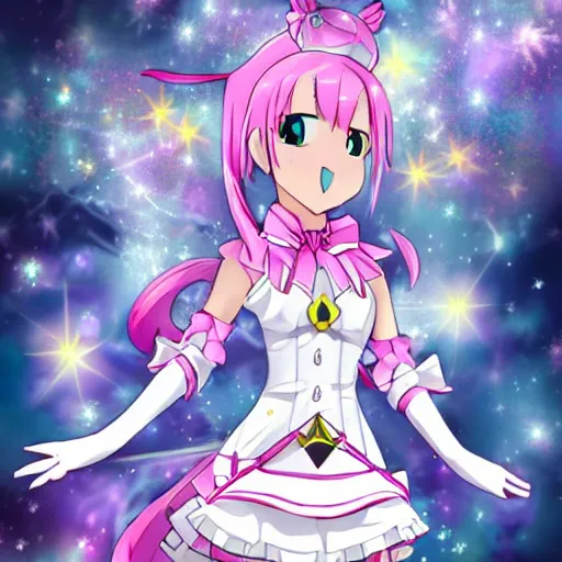 Prompt: magical girl madoka