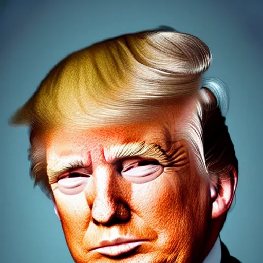 Image similar to Donald Trump’s gone bald