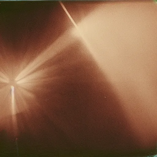 Image similar to sunbeams smoke polaroid