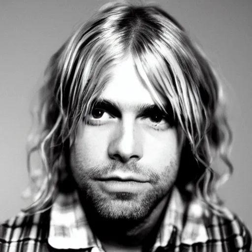 Image similar to Kurt Cobain as Oliver Tree