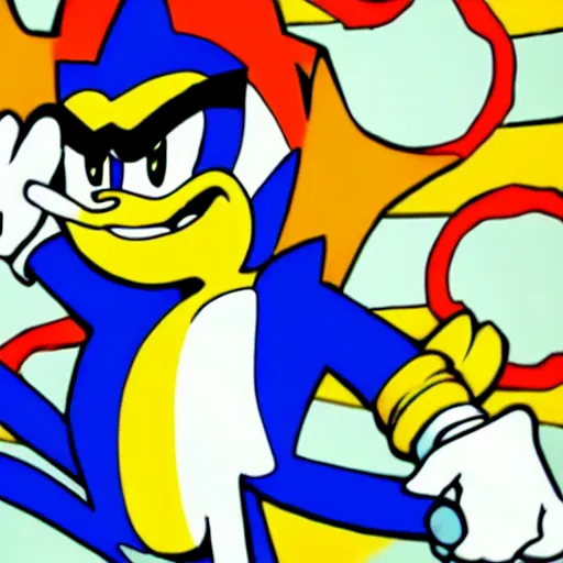 Image similar to Gustavo Petro sonic OC