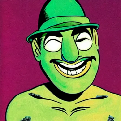 Image similar to eggplant with the face of elon mask, by will eisner,