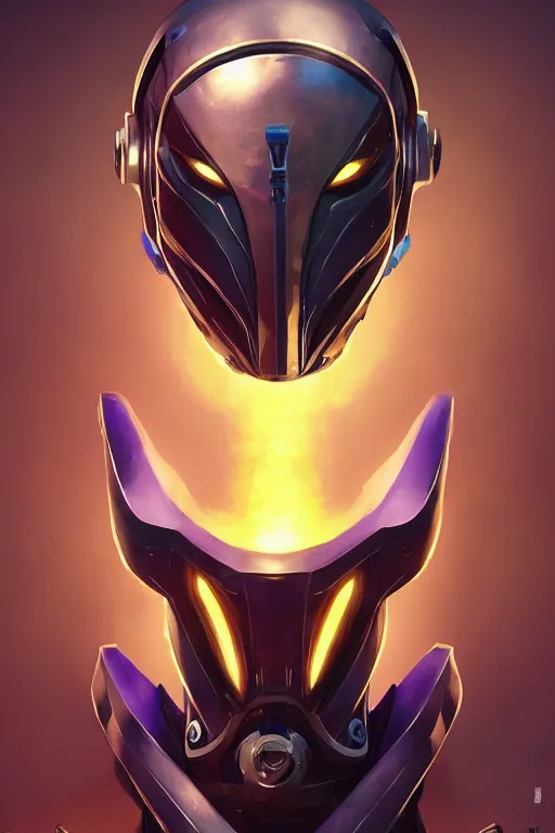 Image similar to epic mask helmet robot ninja portrait stylized as fornite style game design fanart by concept artist gervasio canda, behance hd by jesper ejsing, by rhads, makoto shinkai and lois van baarle, ilya kuvshinov, rossdraws global illumination radiating a glowing aura global illumination ray tracing hdr render in unreal engine 5