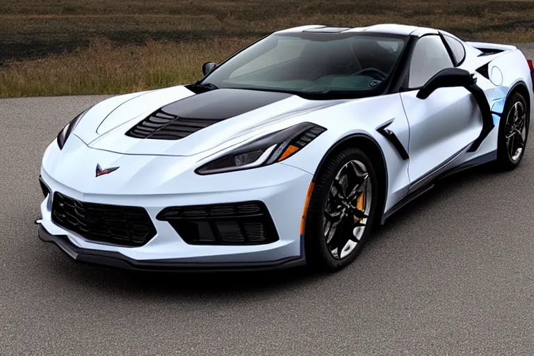 Image similar to photo of a 2 0 2 3 chevrolet corvette parked