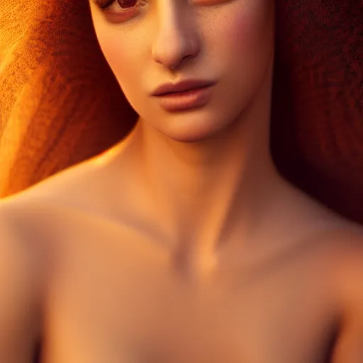 Image similar to photographic portrait of a stunningly beautiful renaissance egyptian female in soft dreamy light at sunset, contemporary fashion shoot, by edward robert hughes, annie leibovitz and steve mccurry, david lazar, jimmy nelsson, breathtaking, 8 k resolution, extremely detailed, beautiful, establishing shot, artistic, hyperrealistic, beautiful face, octane render
