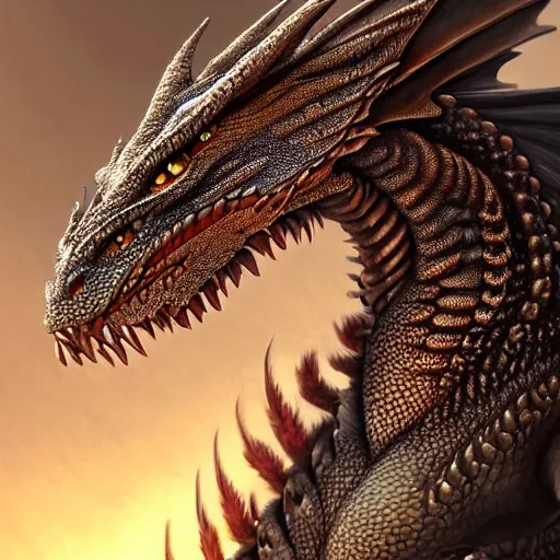 Image similar to Realistic Lifelike Dragon, super highly detailed, professional digital painting, artstation, concept art, smooth, sharp focus, no blur, no dof, extreme illustration, Unreal Engine 5, Photorealism, HD quality, 8k resolution, cinema 4d, 3D, beautiful, cinematic, art by artgerm and greg rutkowski and alphonse mucha and loish and WLOP