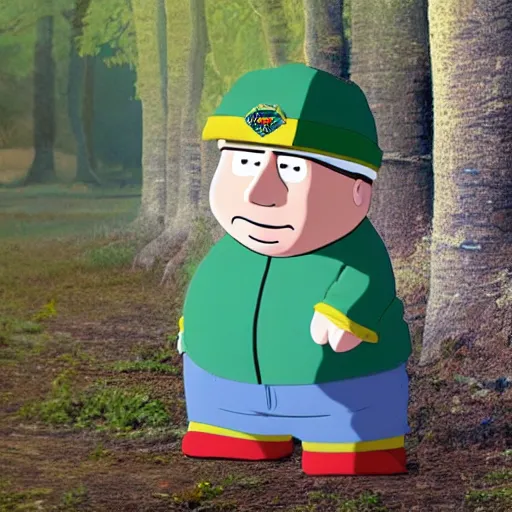 Prompt: Photo of Eric Cartman as a real human boy, hyperrealistic, 4k, full body