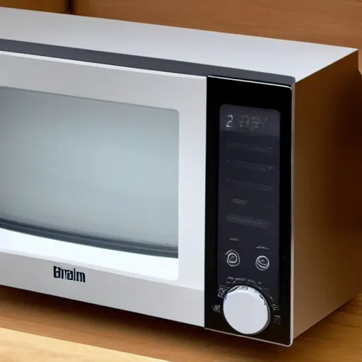 The Braun microwave, designed by Dieter Rams, is the, Stable Diffusion