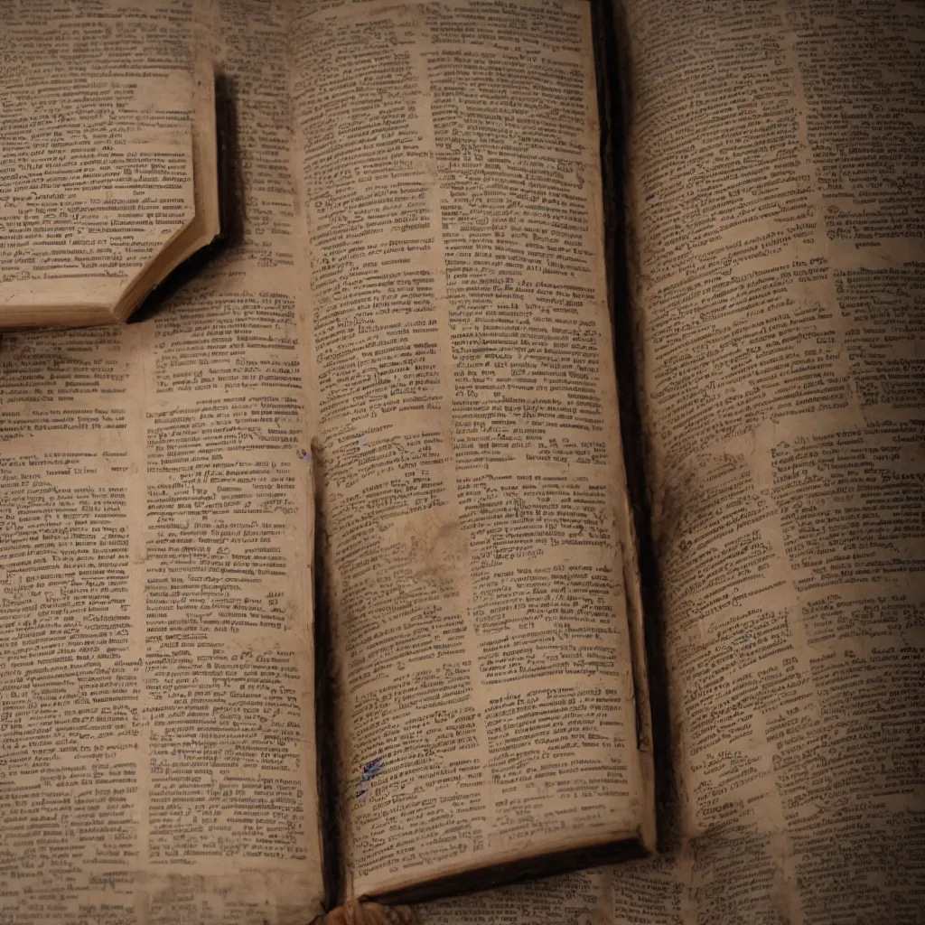 Prompt: photograph of a book made entirely out of wood