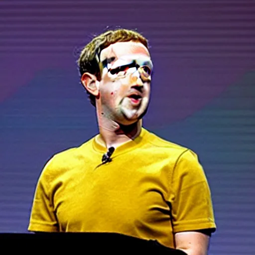 Prompt: Mark Zuckerberg is a lemon, Mark Zuckerberg lemon hybrid
