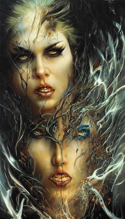 Image similar to rage, by karol bak