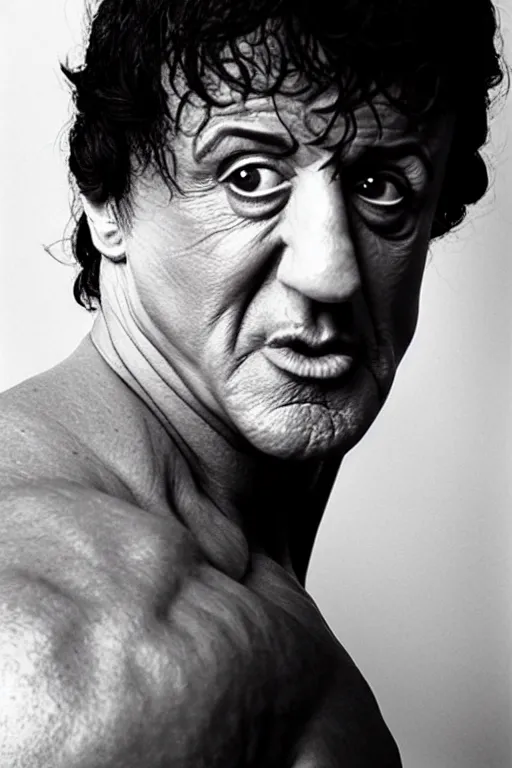 Image similar to sylvester stallone playing edgar allen poe, 8 0 s movie, cinematic, dramatic