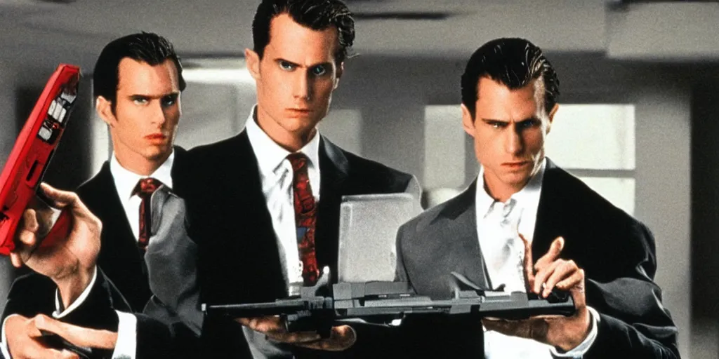 Image similar to american psycho on nintendo 6 4