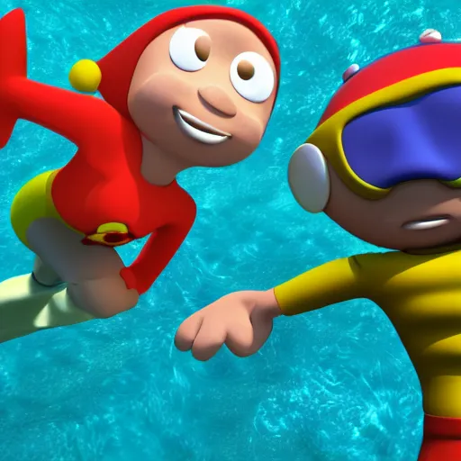 Image similar to barnacle boy and mermaid man ultra realistic 4 k photograph